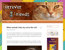Tablet Screenshot of furreverfriends.org